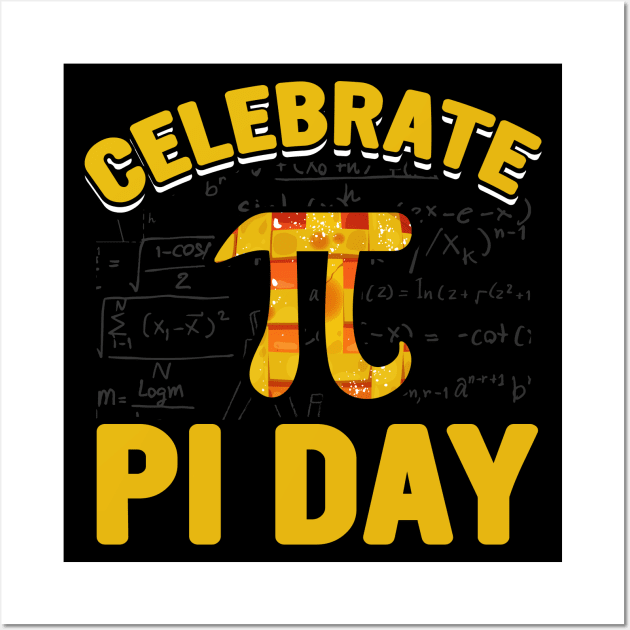 Funny math pi day Celebrate pi day Wall Art by ahadnur9926